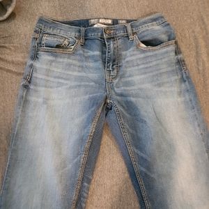 Mens Buckle Jeans